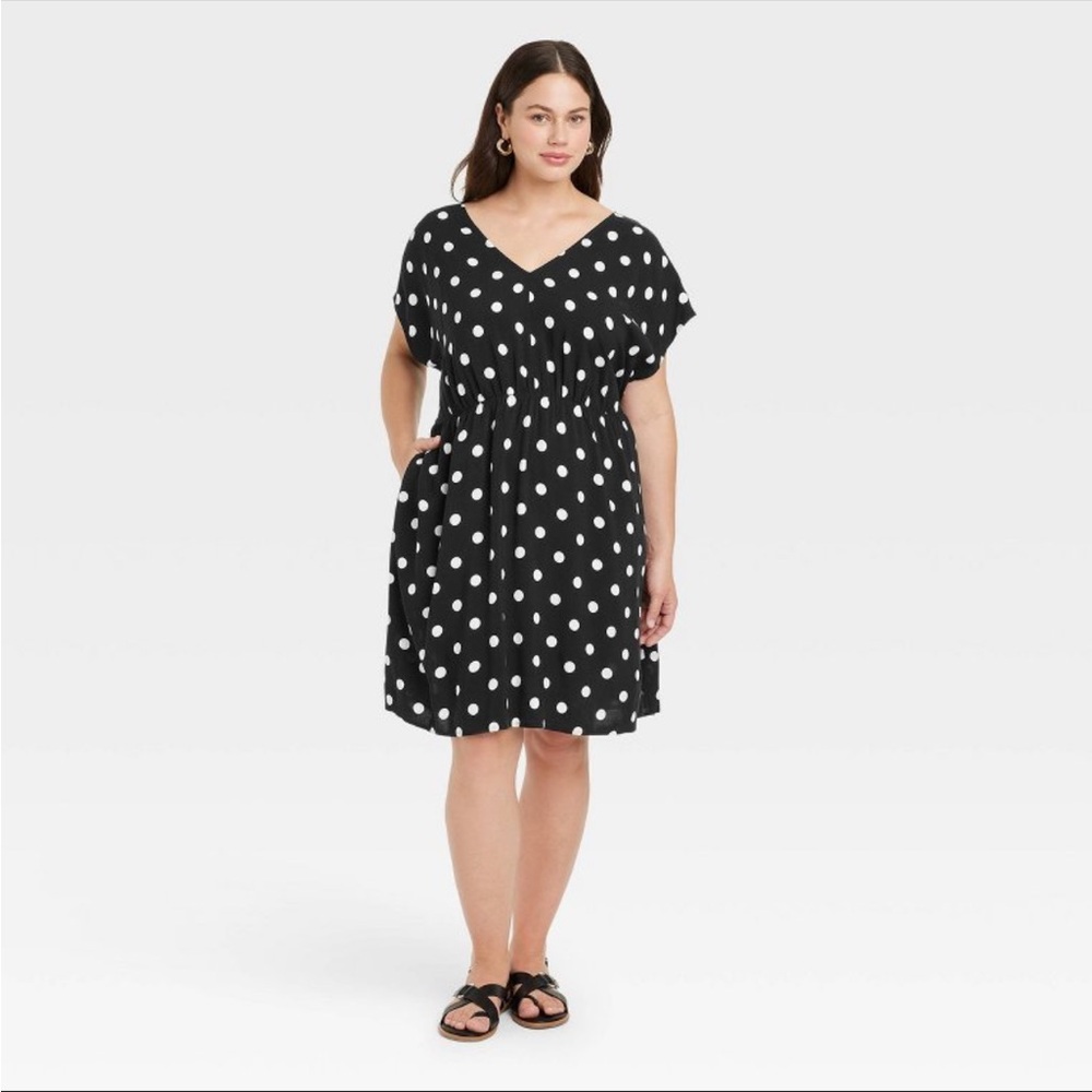 Polka Dot Dress by Ava & Viv